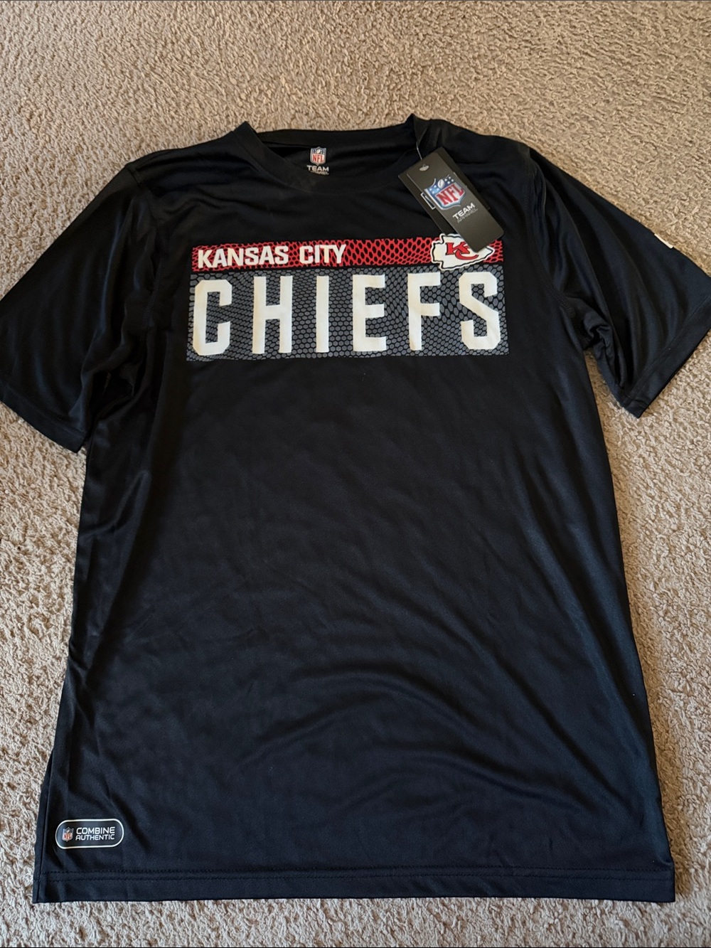 NFL Kansas City Chiefs Black Graphic Tee